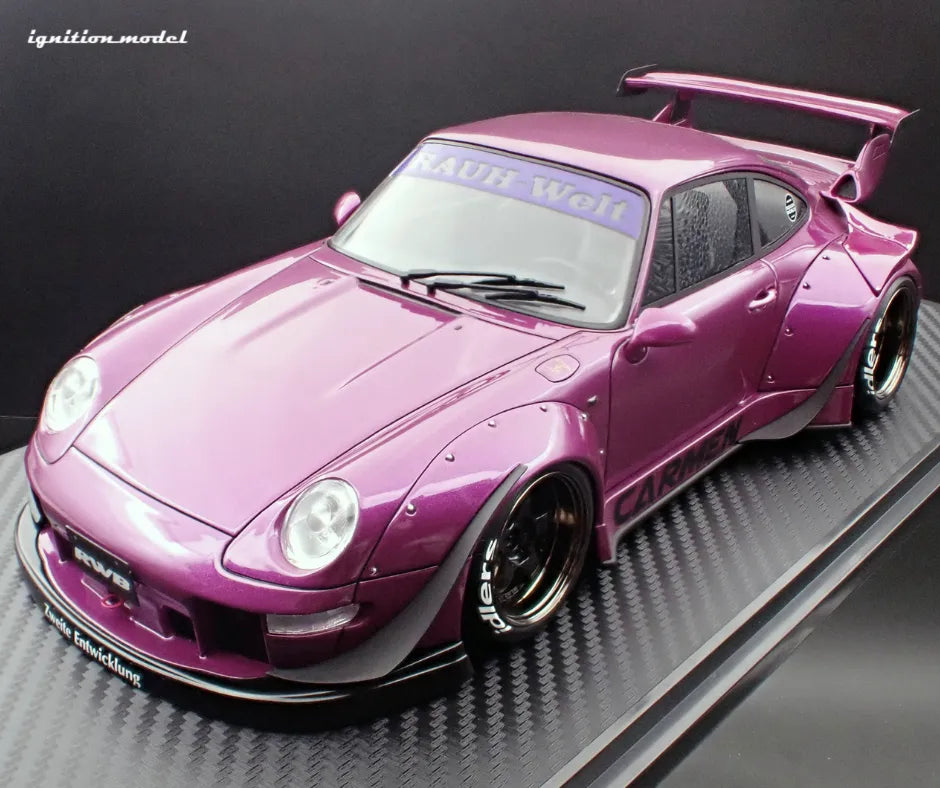 [PRE-SALE Q4/2025] Mô hình xe Ignition Model 1:18 RWB 993 Purple Metallic - IG3739