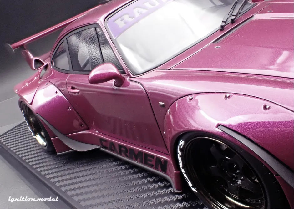 [PRE-SALE Q3/2025] Mô hình xe Ignition Model 1:18 RWB 993 Purple Metallic - IG3623