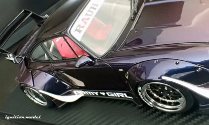 [PRE-SALE Q3/2025] Mô hình xe Ignition Model 1:18 RWB 993 Purple Metallic - IG3623