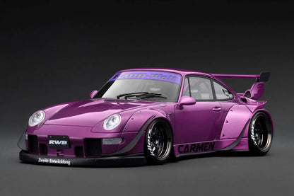 [PRE-SALE Q4/2025] Mô hình xe Ignition Model 1:18 RWB 993 Purple Metallic - IG3739