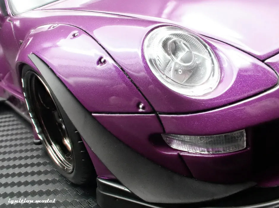 [PRE-SALE Q4/2025] Mô hình xe Ignition Model 1:18 RWB 993 Purple Metallic - IG3739