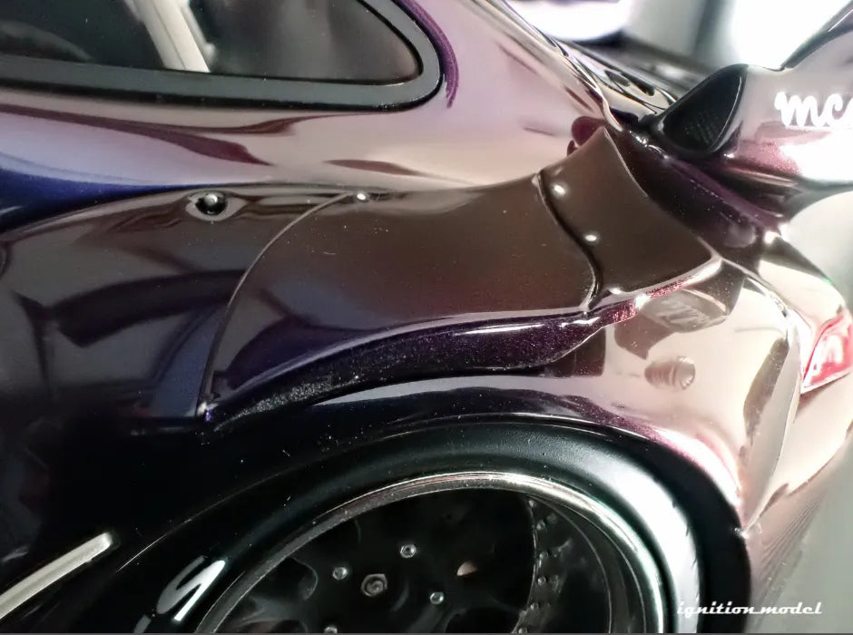 [PRE-SALE Q3/2025] Mô hình xe Ignition Model 1:18 RWB 993 Purple Metallic - IG3623