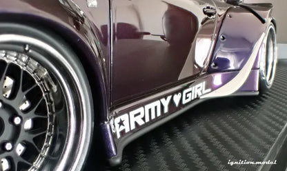 [PRE-SALE Q3/2025] Mô hình xe Ignition Model 1:18 RWB 993 Purple Metallic - IG3623