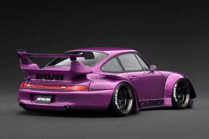 [PRE-SALE Q4/2025] Mô hình xe Ignition Model 1:18 RWB 993 Purple Metallic - IG3739