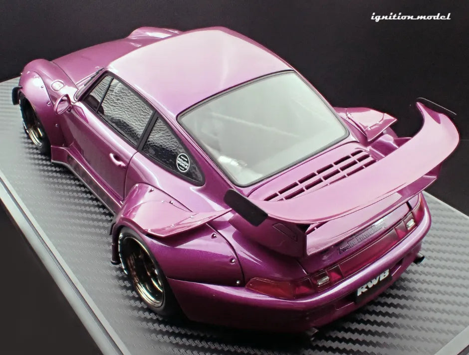 [PRE-SALE Q3/2025] Mô hình xe Ignition Model 1:18 RWB 993 Purple Metallic - IG3623