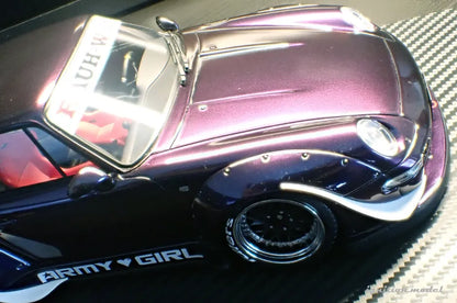 [PRE-SALE Q3/2025] Mô hình xe Ignition Model 1:18 RWB 993 Purple Metallic - IG3623