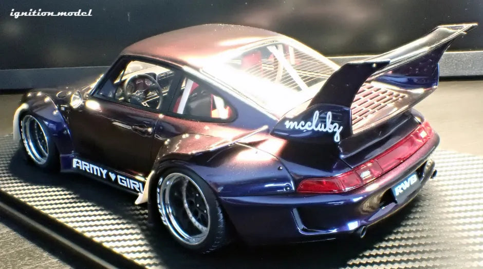 [PRE-SALE Q4/2025] Mô hình xe Ignition Model 1:18 RWB 993 Purple Metallic - IG3739