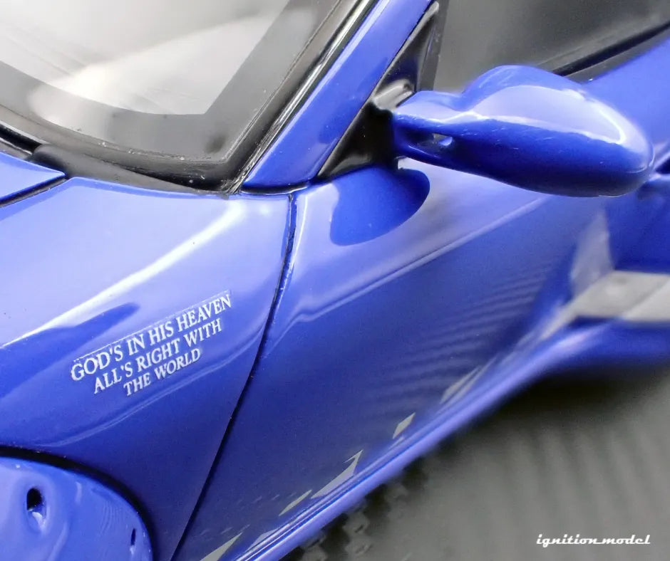 [PRE-SALE Q3/2025] Mô hình xe Ignition Model 1:18 RWB 997 Blue - IG3256