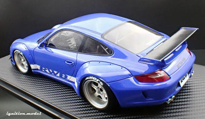 [PRE-SALE Q3/2025] Mô hình xe Ignition Model 1:18 RWB 997 Blue - IG3256
