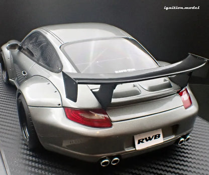 [PRE-SALE Q3/2025] Mô hình xe Ignition Model 1:18 RWB 997 GT3 Gun Metallic - IG3780