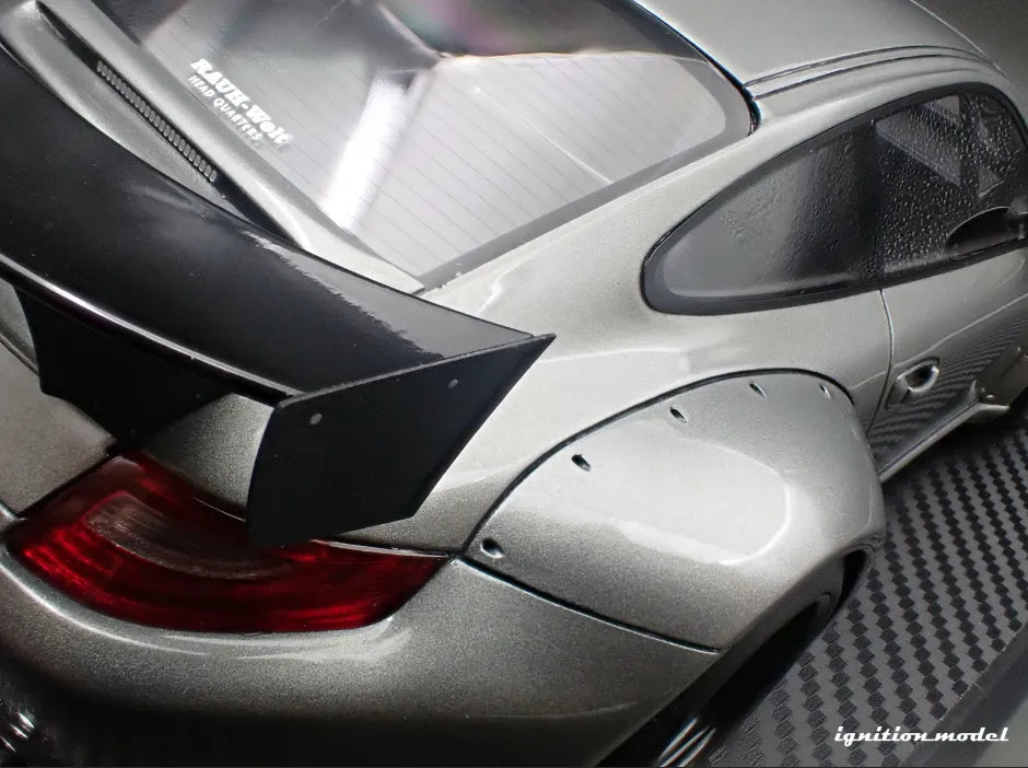 [PRE-SALE Q3/2025] Mô hình xe Ignition Model 1:18 RWB 997 GT3 Gun Metallic - IG3780