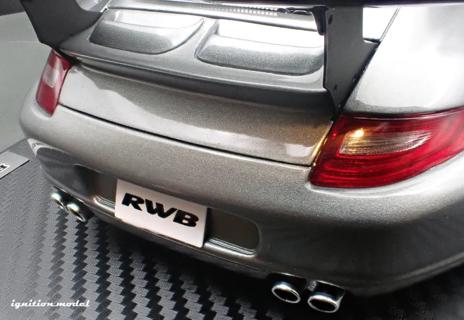 [PRE-SALE Q3/2025] Mô hình xe Ignition Model 1:18 RWB 997 GT3 Gun Metallic - IG3780