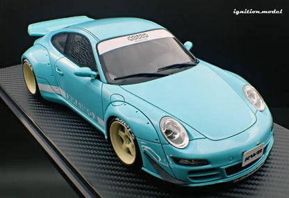 [PRE-SALE Q2/2025] Mô hình xe Ignition Model 1:18 RWB 997 Green - IG3257