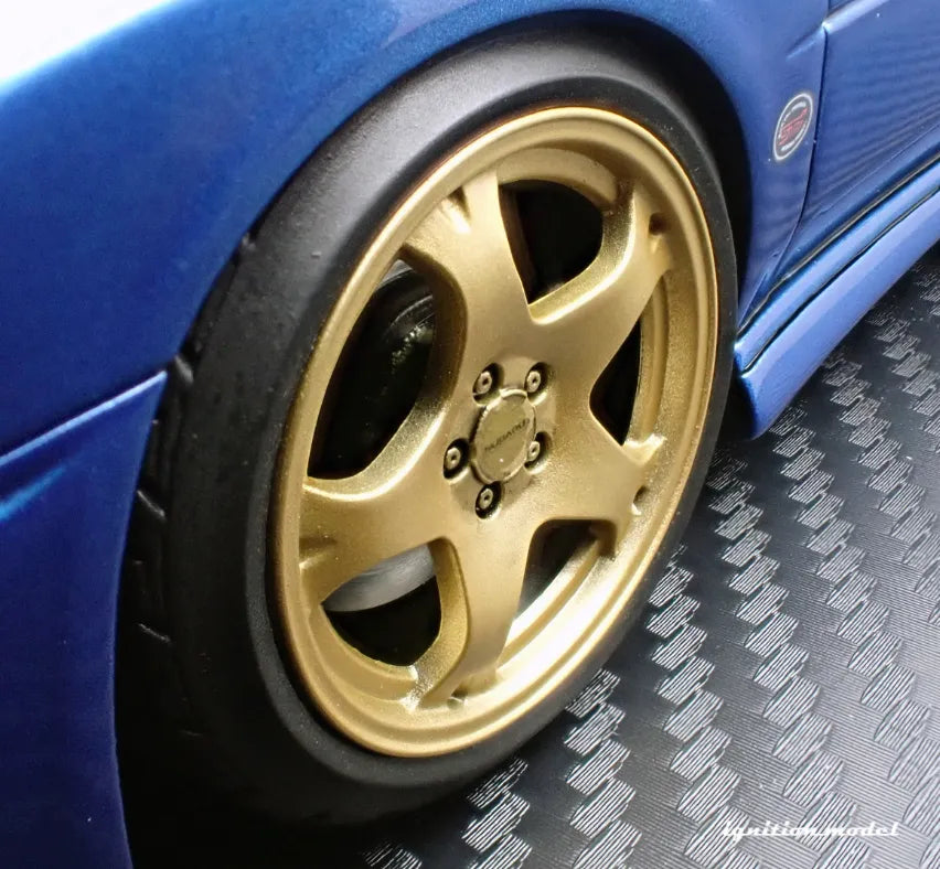 [PRE-SALE Q3/2025] Mô hình xe Ignition Model 1:18 SUBARU Impreza WRX Type R Sti Version V (GC8) Blue Metallic - IG3540