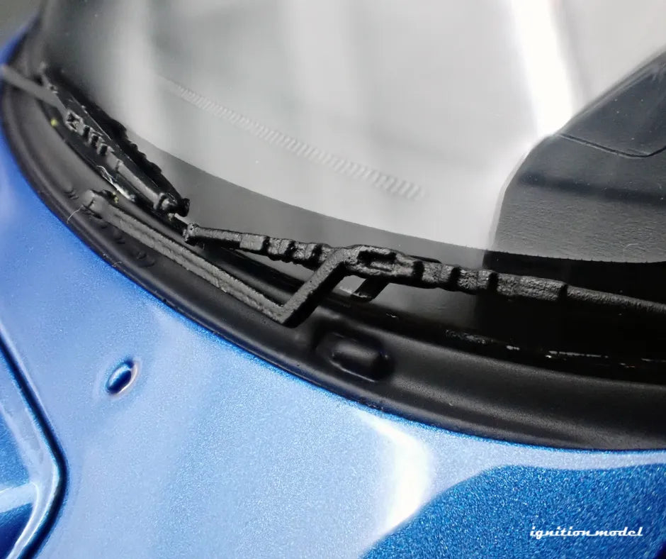 [PRE-SALE Q3/2025] Mô hình xe Ignition Model 1:18 SUBARU Impreza WRX Type R Sti Version V (GC8) Blue Metallic - IG3540