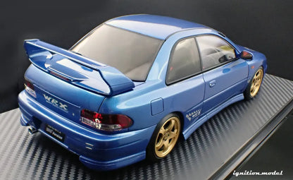 [PRE-SALE Q3/2025] Mô hình xe Ignition Model 1:18 SUBARU Impreza WRX Type R Sti Version V (GC8) Blue Metallic - IG3540
