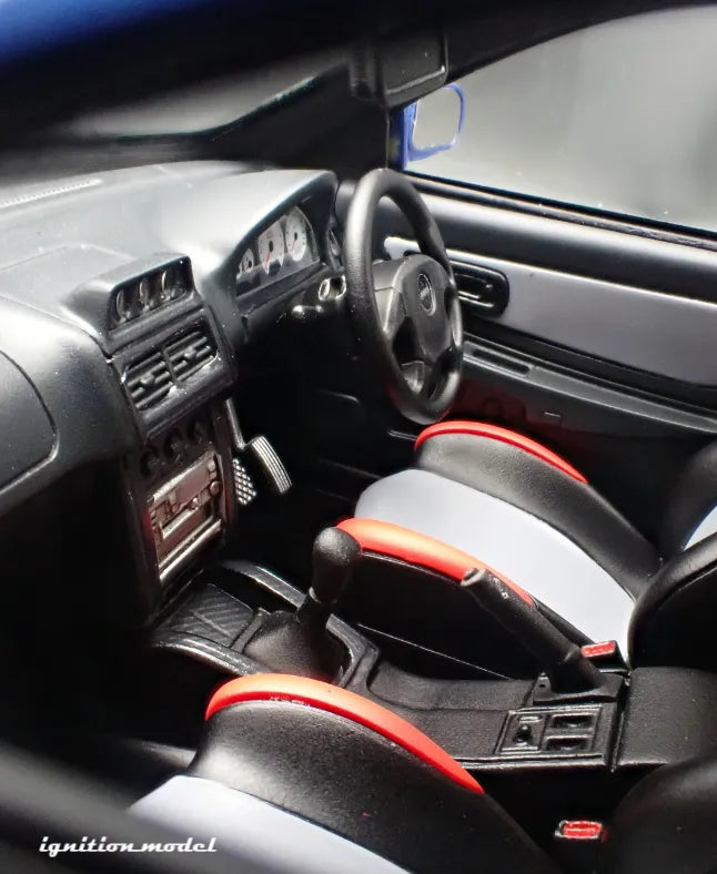 [PRE-SALE Q3/2025] Mô hình xe Ignition Model 1:18 SUBARU Impreza WRX Type R Sti Version V (GC8) Blue Metallic - IG3540