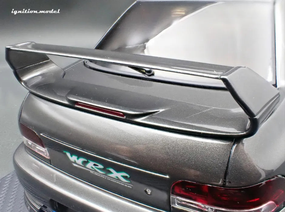 [PRE-SALE Q3/2025] Mô hình xe Ignition Model 1:18 SUBARU Impreza WRX Type R Sti Version V (GC8) Gun Metallic - IG3552
