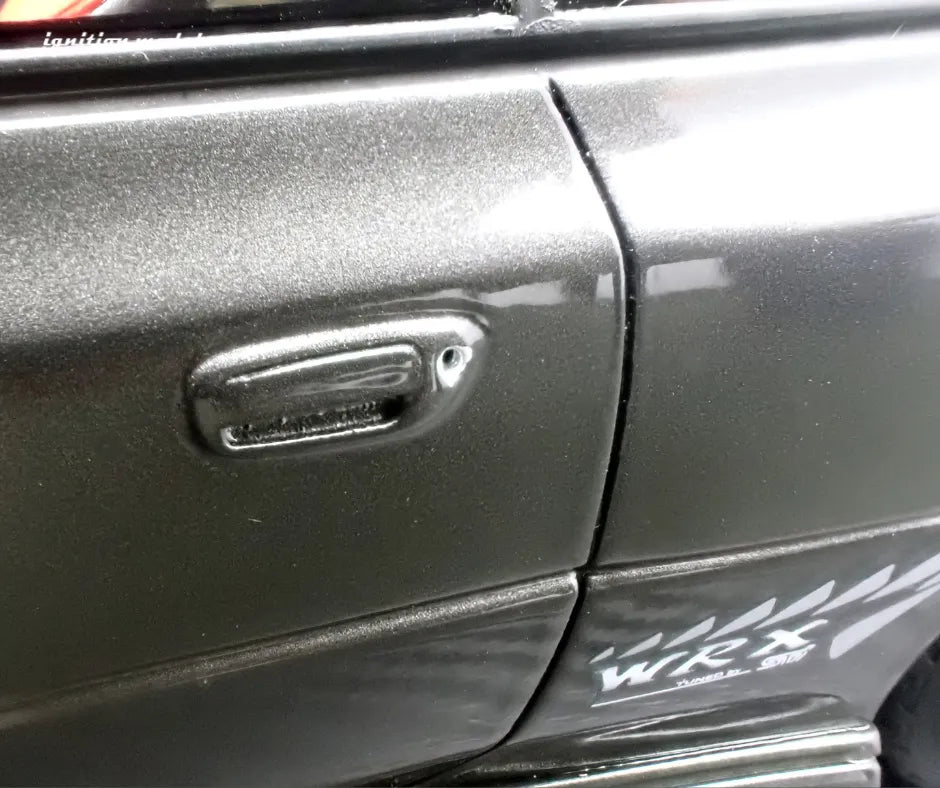 [PRE-SALE Q3/2025] Mô hình xe Ignition Model 1:18 SUBARU Impreza WRX Type R Sti Version V (GC8) Gun Metallic - IG3552