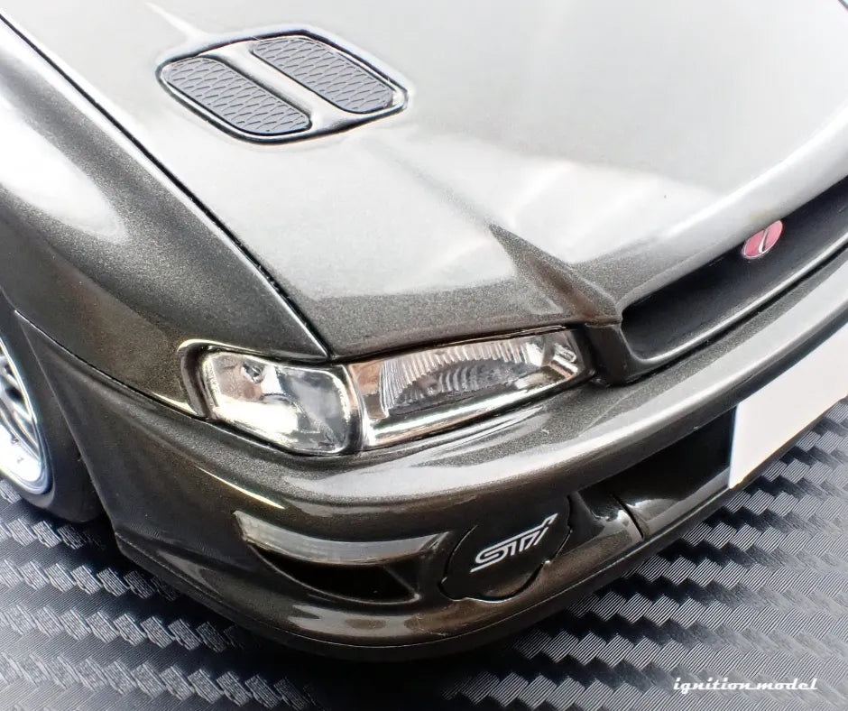 [PRE-SALE Q3/2025] Mô hình xe Ignition Model 1:18 SUBARU Impreza WRX Type R Sti Version V (GC8) Gun Metallic - IG3552