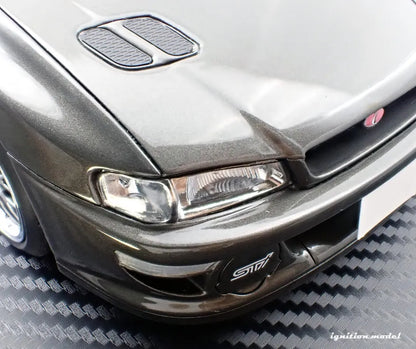 [PRE-SALE Q3/2025] Mô hình xe Ignition Model 1:18 SUBARU Impreza WRX Type R Sti Version V (GC8) Gun Metallic - IG3552