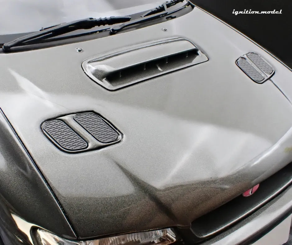 [PRE-SALE Q3/2025] Mô hình xe Ignition Model 1:18 SUBARU Impreza WRX Type R Sti Version V (GC8) Gun Metallic - IG3552