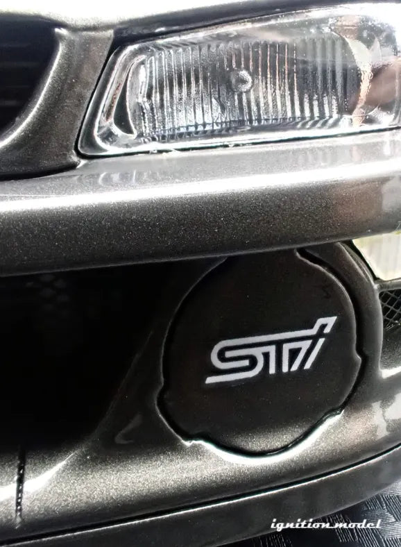 [PRE-SALE Q3/2025] Mô hình xe Ignition Model 1:18 SUBARU Impreza WRX Type R Sti Version V (GC8) Gun Metallic - IG3552