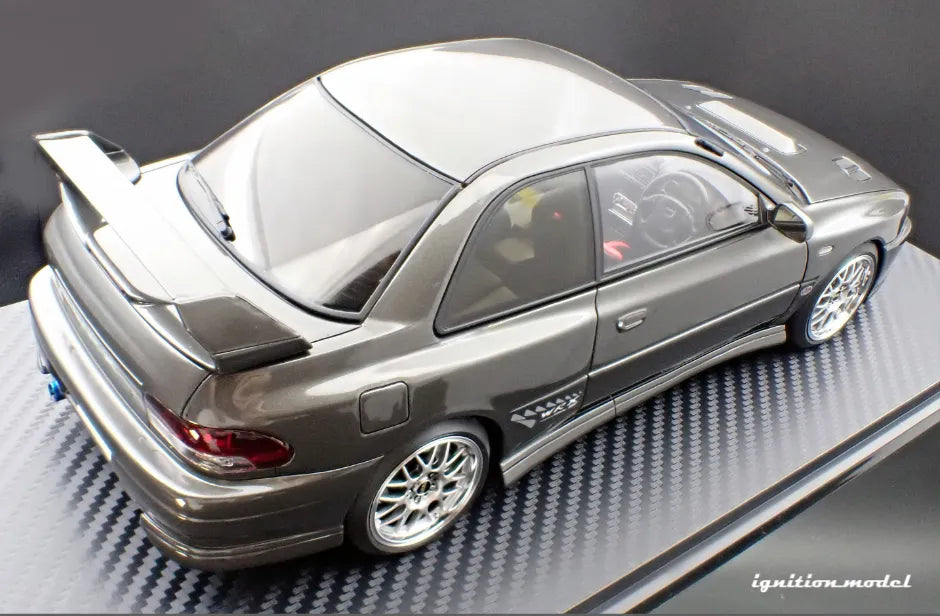 [PRE-SALE Q3/2025] Mô hình xe Ignition Model 1:18 SUBARU Impreza WRX Type R Sti Version V (GC8) Gun Metallic - IG3552