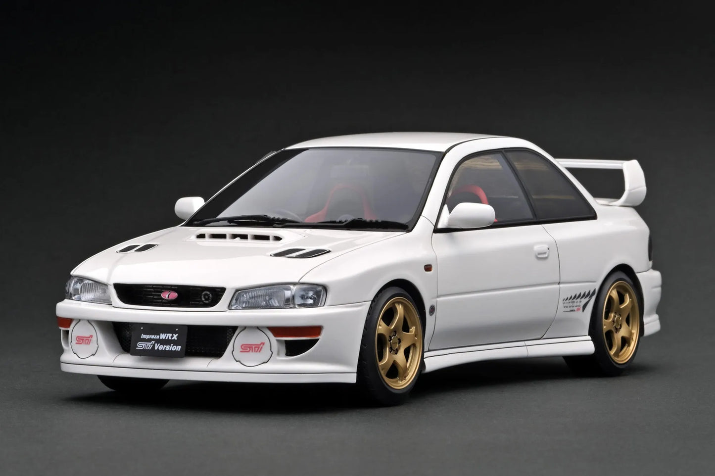 [PRE-SALE Q3/2025] Mô hình xe Ignition Model 1:18 SUBARU Impreza WRX Type R Sti Version V (GC8) White - IG3553