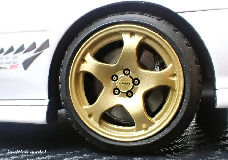 [PRE-SALE Q3/2025] Mô hình xe Ignition Model 1:18 SUBARU Impreza WRX Type R Sti Version V (GC8) White - IG3553