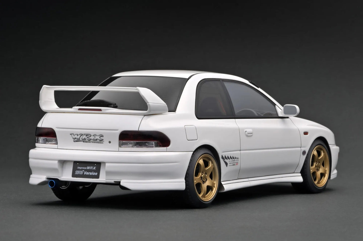 [PRE-SALE Q3/2025] Mô hình xe Ignition Model 1:18 SUBARU Impreza WRX Type R Sti Version V (GC8) White - IG3553