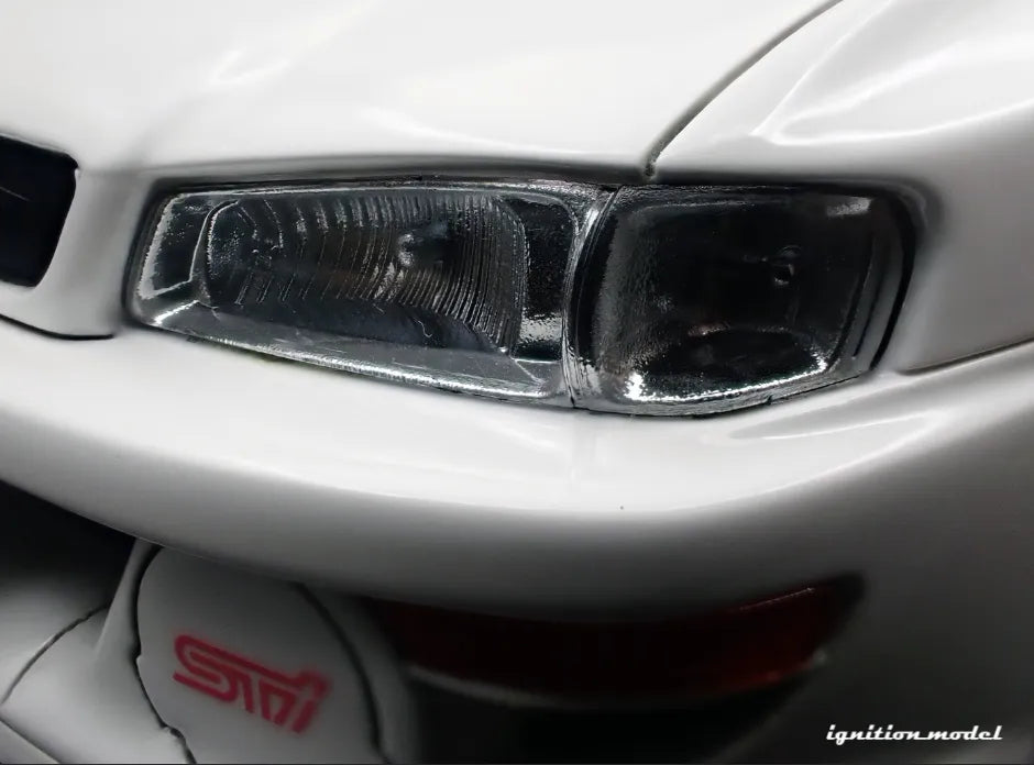 [PRE-SALE Q3/2025] Mô hình xe Ignition Model 1:18 SUBARU Impreza WRX Type R Sti Version V (GC8) White - IG3553