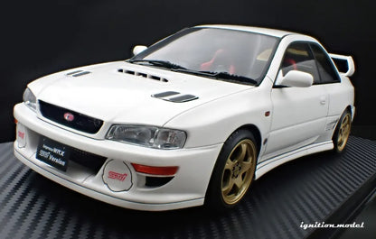 [PRE-SALE Q3/2025] Mô hình xe Ignition Model 1:18 SUBARU Impreza WRX Type R Sti Version V (GC8) White - IG3553