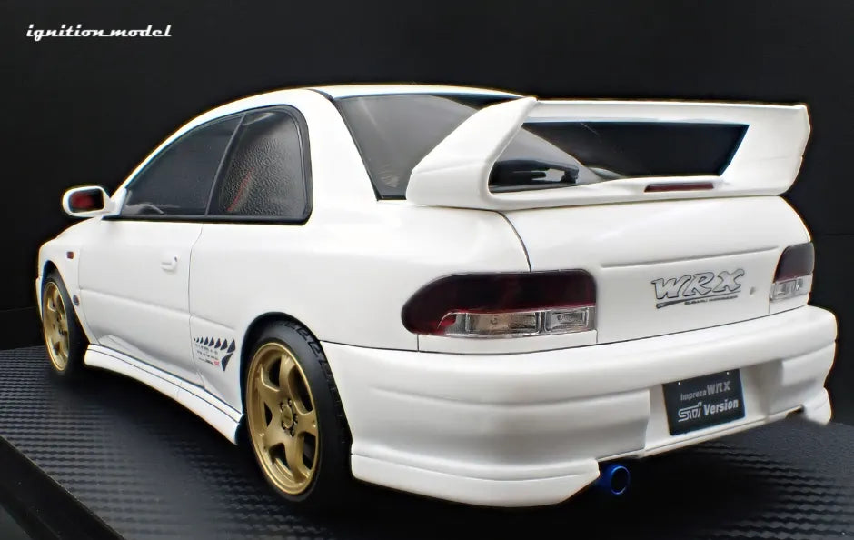 [PRE-SALE Q3/2025] Mô hình xe Ignition Model 1:18 SUBARU Impreza WRX Type R Sti Version V (GC8) White - IG3553