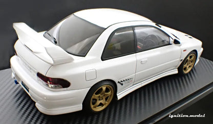 [PRE-SALE Q3/2025] Mô hình xe Ignition Model 1:18 SUBARU Impreza WRX Type R Sti Version V (GC8) White - IG3553