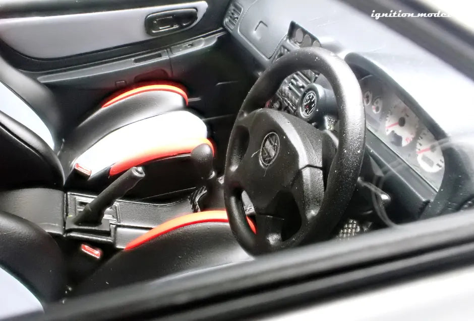 [PRE-SALE Q3/2025] Mô hình xe Ignition Model 1:18 SUBARU Impreza WRX Type R Sti Version V (GC8) White - IG3553