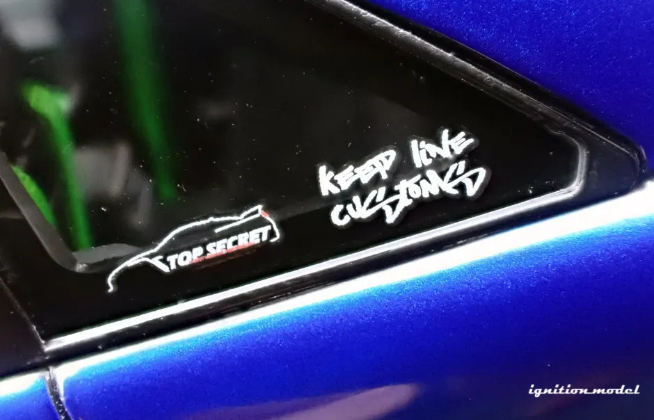 [PRE-SALE Q3/2025] Mô hình xe Ignition Model 1:18 TOP SECRET 34GT-R (BNR34) Blue Metallic - IG3641