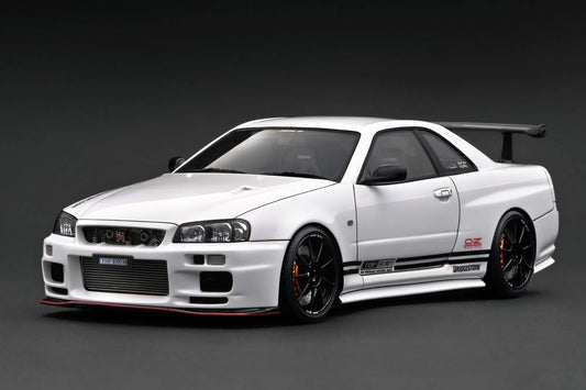 [PRE-SALE Q2/2025] Mô hình xe Ignition Model 1:18 TOP SECRET 34GT-R (BNR34) White - IG3642