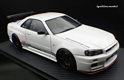 [PRE-SALE Q2/2025] Mô hình xe Ignition Model 1:18 TOP SECRET 34GT-R (BNR34) White - IG3642