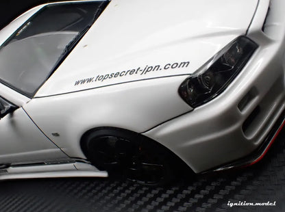 [PRE-SALE Q2/2025] Mô hình xe Ignition Model 1:18 TOP SECRET 34GT-R (BNR34) White - IG3642