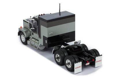 Mô hình xe đầu kéo IXO 1:43 Gmc General 1980 Black And Silver - TR117