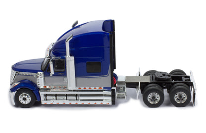 Mô hình xe đầu kéo IXO 1:43 International Lonestar 2010 - Blue Mettalic - TR118