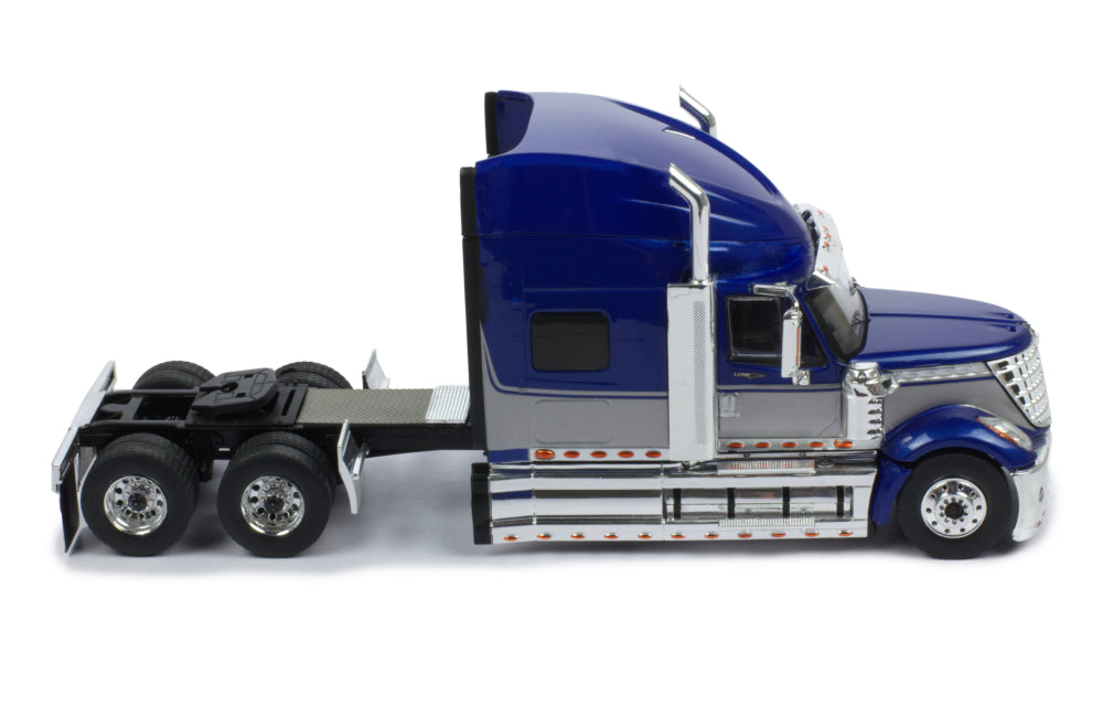 Mô hình xe đầu kéo IXO 1:43 International Lonestar 2010 - Blue Mettalic - TR118