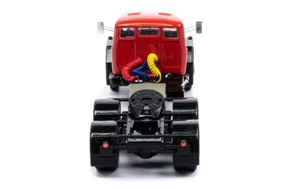 Mô hình xe đầu kéo IXO 1:43 Magirus Jupiter 6X6 Red - TR120.22