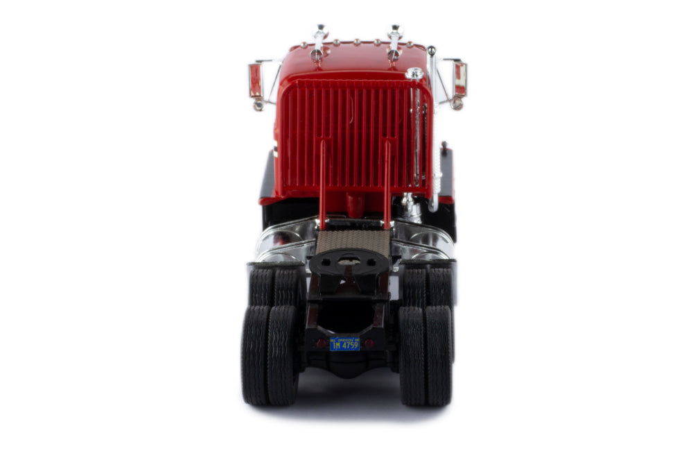 Mô hình xe đầu kéo IXO 1:43 International Harvester Dcof-405聽 1959 White And Red - TR130.22