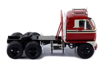 Mô hình xe đầu kéo IXO 1:43 International Harvester Dcof-405聽 1959 White And Red - TR130.22