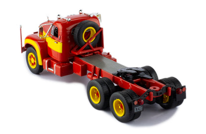 Mô hình xe đầu kéo IXO 1:43 Mack B 61 1953 Red And Yellow - TR131.22