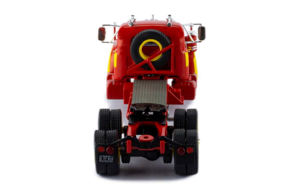 Mô hình xe đầu kéo IXO 1:43 Mack B 61 1953 Red And Yellow - TR131.22