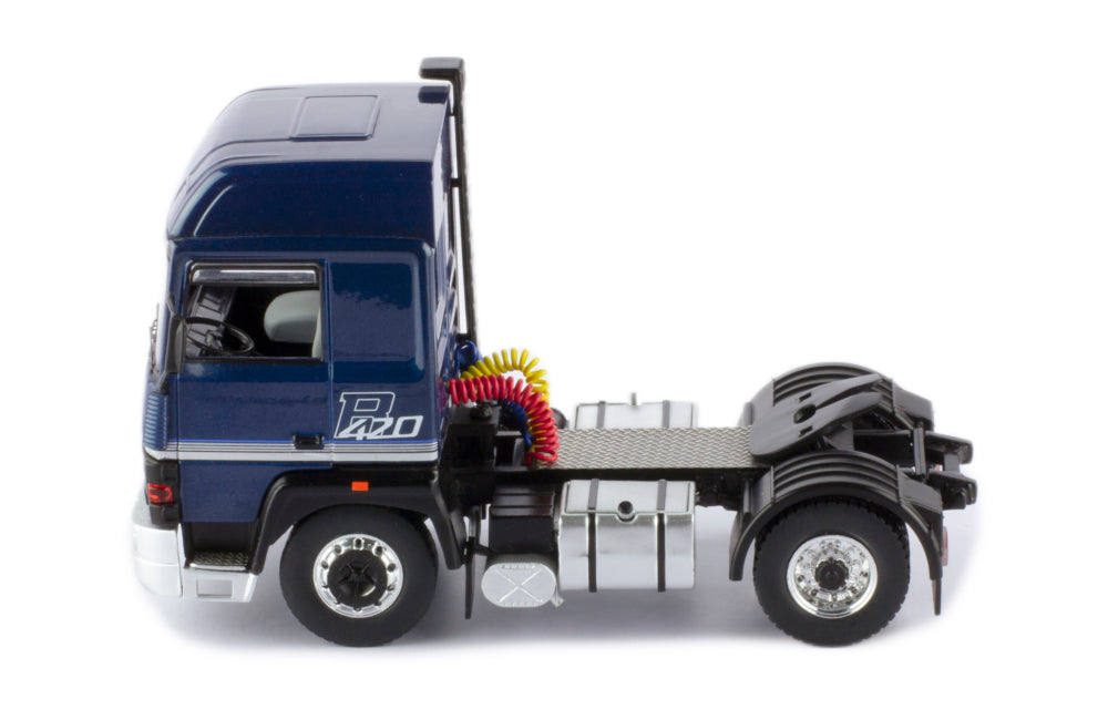 Mô hình xe đầu kéo IXO 1:43 Renault R420 1986 Metallic Blue - TR135.22