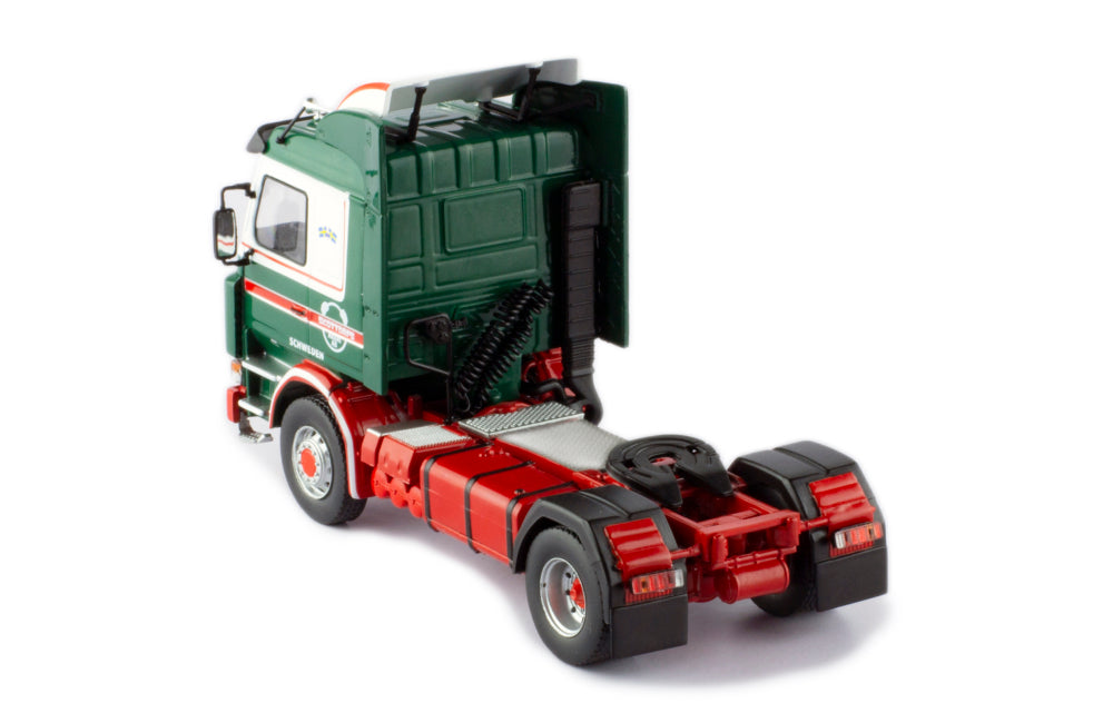 Mô hình xe đầu kéo IXO 1:43 Scania 142 M 1981 Green - TR137.22